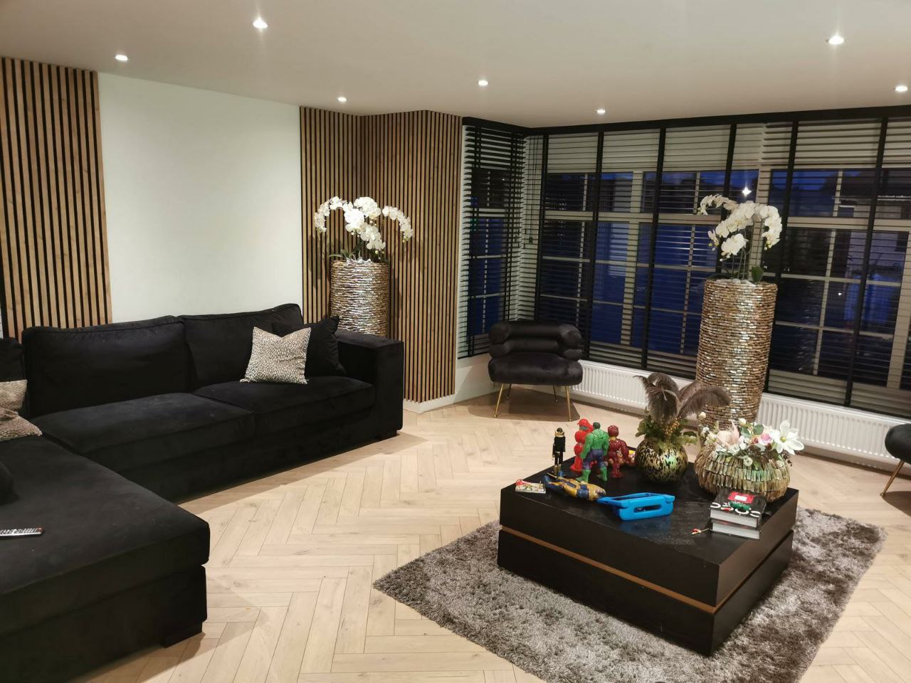 Professional construction team